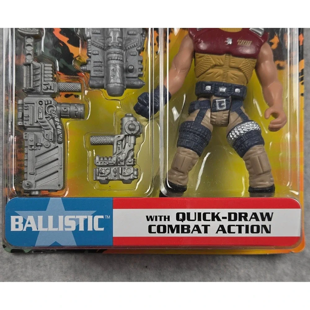 GI Joe Extreme Ballistic Action Figure Kenner 1995 Quick-Draw Combat Sealed NIB